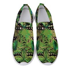 Peacocks And Pyramids Women s Slip On Sneakers by MRNStudios