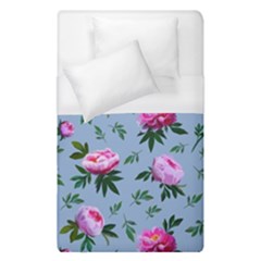 Delicate Peonies Duvet Cover (single Size) by SychEva