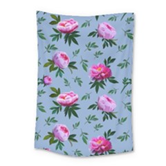 Delicate Peonies Small Tapestry by SychEva