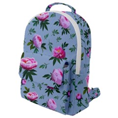 Delicate Peonies Flap Pocket Backpack (small) by SychEva