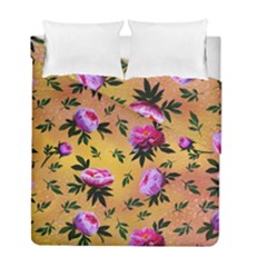 Delicate Peonies Duvet Cover Double Side (full/ Double Size) by SychEva