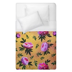 Delicate Peonies Duvet Cover (single Size) by SychEva