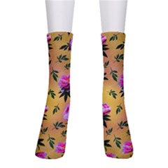 Delicate Peonies Men s Crew Socks by SychEva