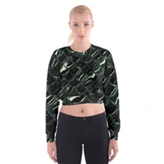 Dragon Scales Cropped Sweatshirt by PollyParadise