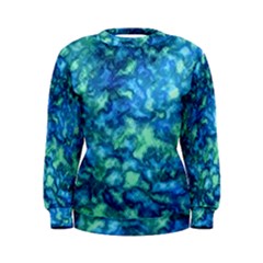 Deep Blues Women s Sweatshirt by AlkaravanCreations