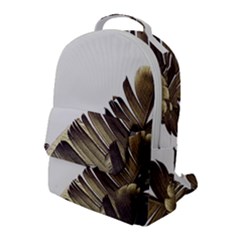 Vintage Banana Leaves Flap Pocket Backpack (large) by goljakoff