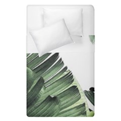 Banana Leaves Duvet Cover Double Side (single Size) by goljakoff
