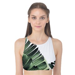 Banana Leaves Tank Bikini Top by goljakoff