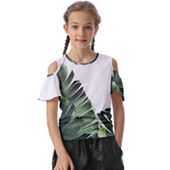 Banana Leaves Kids  Butterfly Cutout Tee by goljakoff