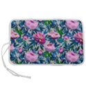 Pink Peonies Watercolor Pen Storage Case (S) View1