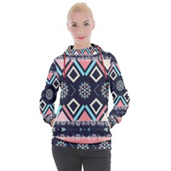 Gypsy-pattern Women s Hooded Pullover