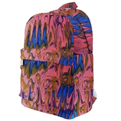 Painted Ornate, Marbling Art Classic Backpack by kaleidomarblingart