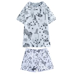 West Kids  Swim Tee And Shorts Set by PollyParadise