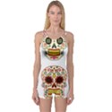Day Of The Dead Day Of The Dead One Piece Boyleg Swimsuit View1