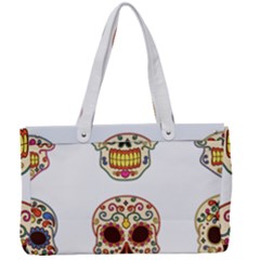 Day Of The Dead Day Of The Dead Canvas Work Bag