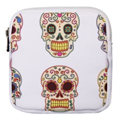 Day Of The Dead Day Of The Dead Mini Square Pouch by GrowBasket