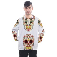 Day Of The Dead Day Of The Dead Men s Half Zip Pullover by GrowBasket