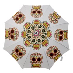 Day Of The Dead Day Of The Dead Hook Handle Umbrellas (medium) by GrowBasket