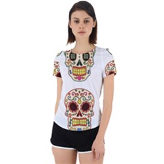 Day Of The Dead Day Of The Dead Back Cut Out Sport Tee by GrowBasket