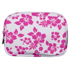 Hibiscus Pattern Pink Make Up Pouch (small)