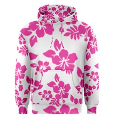 Hibiscus Pattern Pink Men s Core Hoodie by GrowBasket