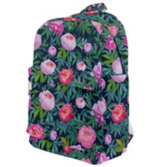 Delicate Watercolor Peony Classic Backpack by SychEva