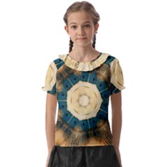 Bless Day Kids  Frill Chiffon Blouse