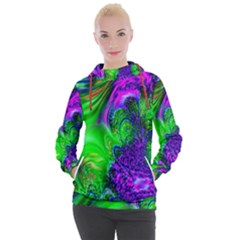 Feathery Winds Women s Hooded Pullover by LW323