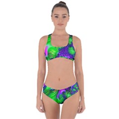 Feathery Winds Criss Cross Bikini Set by LW323