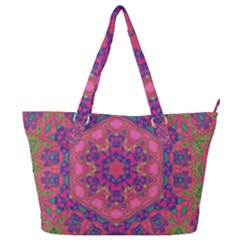 Springflower4 Full Print Shoulder Bag