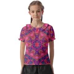 Springflower4 Kids  Frill Chiffon Blouse