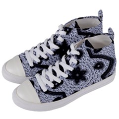 Vintage Women s Mid-top Canvas Sneakers by LW323