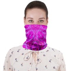 Purple Flower 2 Face Covering Bandana (adult) by LW323