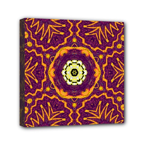 Tropical Twist Mini Canvas 6  X 6  (stretched) by LW323