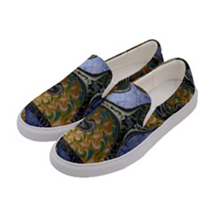 Ancient Seas Women s Canvas Slip Ons by LW323