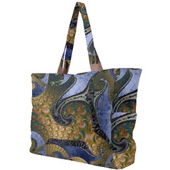 Ancient Seas Simple Shoulder Bag by LW323