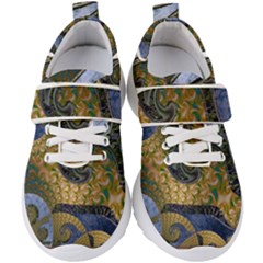Ancient Seas Kids  Velcro Strap Shoes by LW323