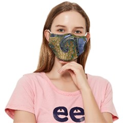 Ancient Seas Fitted Cloth Face Mask (adult) by LW323
