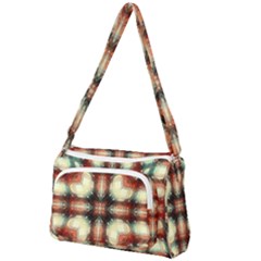 Royal Plaid Front Pocket Crossbody Bag by LW323