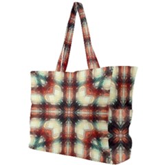 Royal Plaid Simple Shoulder Bag by LW323