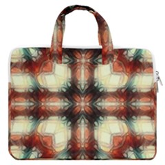 Royal Plaid Macbook Pro Double Pocket Laptop Bag