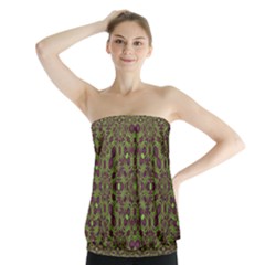 Greenspring Strapless Top by LW323