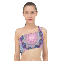 Beautiful Day Spliced Up Bikini Top  by LW323