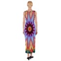 Passion Flower Fitted Maxi Dress View2