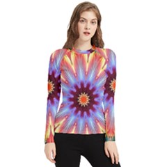 Passion Flower Women s Long Sleeve Rash Guard by LW323