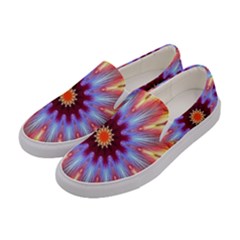 Passion Flower Women s Canvas Slip Ons by LW323