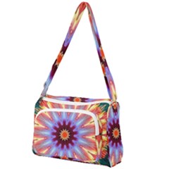 Passion Flower Front Pocket Crossbody Bag by LW323