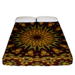 Woodwork Fitted Sheet (king Size) by LW323