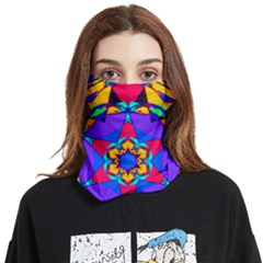 Fairground Face Covering Bandana (two Sides) by LW323