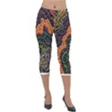 GoghWave Lightweight Velour Capri Leggings  View1